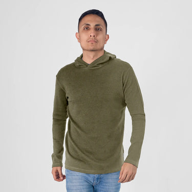 mens all activities pullover hoodie lightweight color green