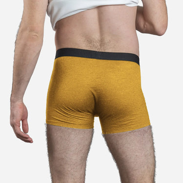 mens eco friendly boxer briefs color gold