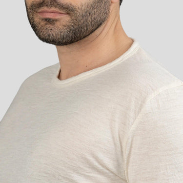 mens outdoor clothing long sleeve tshirt color Undyed