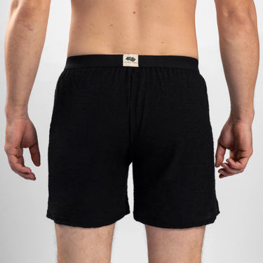 mens ultra soft relax boxer color black