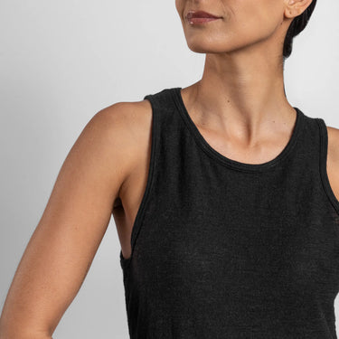 womens ultra soft running tank featherweight color black