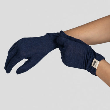 glove most comfortable liners ultralight color navy blue