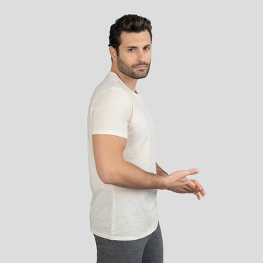 mens any activity crew neck tshirt color undyed